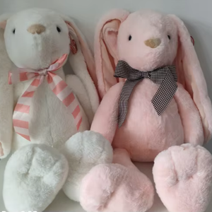 OEM tùy chỉnh màu hồng rất thoải mái nhồi bông đồ chơi sang trọng dễ thương thỏ cho thú nhồi bông đồ chơi - Product Image 1