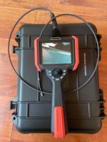 Boroscope industriel HD avec vue à 360° °   Manette de rotation, écran de 5,0 pouces et tube de sonde de 2 m