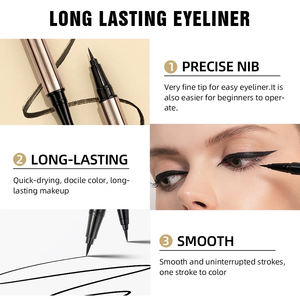 Crayon Eyeliner Gel Imperméable Best-Seller, Naturel, Longue Tenue, Noir - Product Image 2