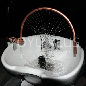 Draagbare Spa Waterafvoer Waterval Outlet Hoofd Therapie Hoofd Watercirculatie Massage Accessoires Voor Salon En Haar Winkel