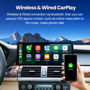 Pantalla Inalámbrica Rhythm Carplay Android Auto Mirror Link para BMW X5 E70 2008 2009 Sistema CCC - Product Image 4