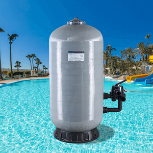 <span class=keywords><strong>Filtre</strong></span> à <span class=keywords><strong>sable</strong></span> en polyester haute densité PIKES, montage supérieur, pour piscines domestiques et spas, connexion 1,5 pouce, débit de 255 LPM - Product Image 6