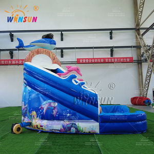 Tobogán Inflable con Forma de Barco Pirata, Atractivo para Exteriores, con Material de PVC, para Parques Acuáticos y Centros Comerciales - Product Image 6