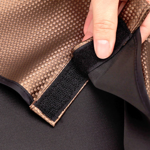 ผ้าคลุมตัดผมคุณภาพสูง ป้องกันไฟฟ้าสถิตย์ กันน้ำ กันน้ำมัน ขนาด 80*70 ซม. สำหรับย้อมผมและอบไอน้ำ - Product Image 6