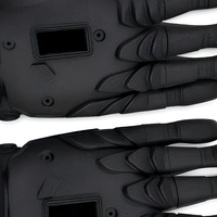 Gant de main robotique en silicone de qualité alimentaire, couvre-main bionique, paire gauche et droite, logo personnalisé, sans MOQ, DDP, OEM, ODM