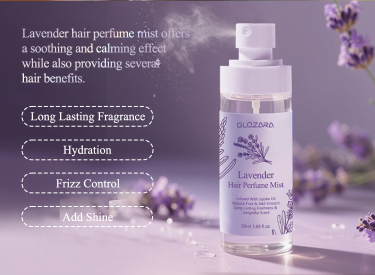 Profumo di capelli lavanda