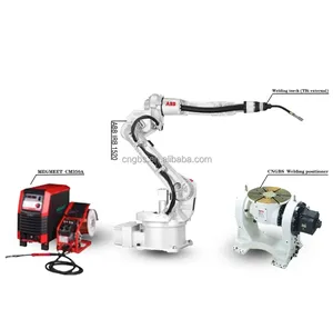 Bras robotisé 6 axes industriel IRB1520ID avec torche OTC, tracker linéaire CNGBS, solution de soudage multi-tension haute précision, garantie 1 an - Product Image 3