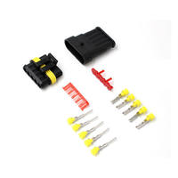 282080-1/282104-1 Connecteur Électrique Étanche Mâle 2 Broches pour Boîtier de Terminal Automobile, Prise et Accessoires de Connecteurs Auto