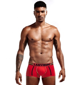 <span class=keywords><strong>Boxer</strong></span> da <span class=keywords><strong>uomo</strong></span> in cotone di vari colori Design popolare logo del marchio all'ingrosso personalizzato - Product Image 2