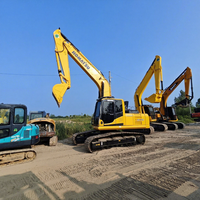 Excavatrice sur chenilles Komatsu PC240 d'occasion, PC300, PC360, équipement lourd pour les projets miniers et de construction