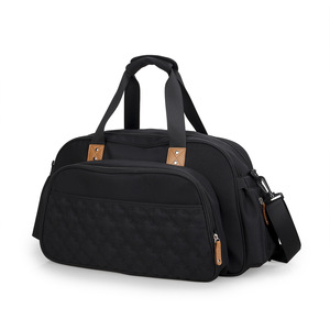 Grand sac à dos personnalisé Sac fourre-tout en polyester pour couches pour bébés pour les voyages de papa et maman - Product Image 1