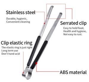 360Mm Stainless Steel Bbq Tools Set Metal Outdoor Charcoal Bowl Crowbar With Scissors and Clip Extended Tool Kit - Product Image 3