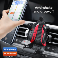 Universele auto-interieur accessoires JDM luchtroosterhouder dashboardbevestiging 360 graden rotatie auto mobiele telefoonhouder