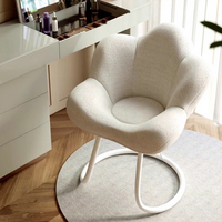 Nouveau tabouret de maquillage rotatif de style nordique, très tendance, pour chambres principales, chaise haut de gamme de luxe léger