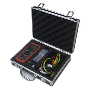 Medidor de voltametría de Motor de voltaje alterno Digital de gran calibre Abrazaderas dobles Medidor de voltios-amperios Medidor de abrazadera de voltímetro de fase - Product Image 2