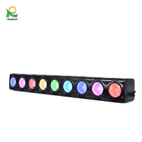 Luces de haz mini Redsun 9*3W 3 en 1 con control DMX512, clasificación IP33, equipo de DJ para clubes a precio de fábrica
