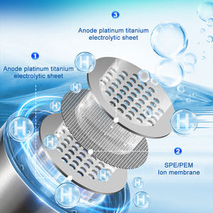 최소 주문 수량 맞춤형 BPA 프리 휴대용 스마트 10000PPB USB 수소수 생성기 사무실 가정 여행 수소수 병 - Product Image 2