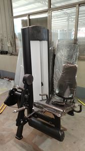 Equipo de gimnasio de fitness pin cargado cuádriceps espinillas ajustable sentado máquina de extensión de piernas para gimnasio club XF09 - Product Image 4