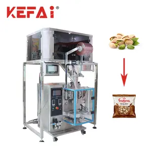 KEFAI Vertikal beutel Snack Cashew nuss Erdnuss Multifunktion verpackungs maschinen Automatische Vakuum verpackungs maschine für Snacks