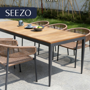Juego de <span class=keywords><strong>Mesa</strong></span> <span class=keywords><strong>y</strong></span> <span class=keywords><strong>Sillas</strong></span> de Jardín de Mimbre Moderno en Oferta, <span class=keywords><strong>Mesa</strong></span> de Centro de Mimbre para Exteriores, <span class=keywords><strong>Mesa</strong></span> de Comedor de Exterior, Juego de <span class=keywords><strong>Mesa</strong></span> <span class=keywords><strong>y</strong></span> <span class=keywords><strong>Sillas</strong></span> de Aleación de Aluminio <span class=keywords><strong>y</strong></span> WPC - Product Image 3
