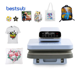 Presse à Chaud à Tiroir Plat et Ouverture Automatique Craft <span class=keywords><strong>Express</strong></span> 15x15 Pouces, Vente en Gros d'Usine, avec Fonction de Pressage Cyclique pour Film DTF - Product Image 6