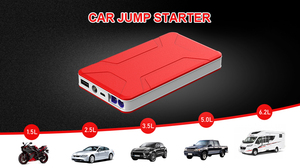 Xách tay đa chức năng xe khẩn cấp pin Booster ngân hàng điện Jumper gói xe nhảy khởi động với 8000mAh - Product Image 4