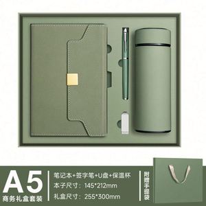 Custom Luxury A5 Notebook Set Hardcover PU Business Journal with <b>Pen</b> Thermos Cup & <b>Gift</b> <b>Box</b> Graduation Promotion Multiple Colors - Product Image 6