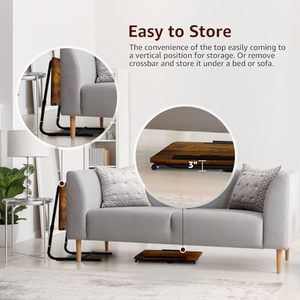 Tùy Chỉnh Gấp Bằng Gỗ Bảng <span class=keywords><strong>Mate</strong></span> Đứng Có Thể Điều Chỉnh Bàn Với Giữ Cốc Xách Tay - Product Image 6