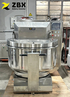 Zware bakkerijdeegmixer 75/100/125/150KG met opklapbare kop en verwijderbare kom, touchscreen bedieningspaneel, aanpassing mogelijk