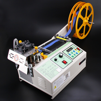 Machine de découpe de bandes, couteau automatique à froid et chaud, ruban en Polyester