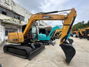 Sany รถขุดมือสอง75C มือสอง2021ปี7ton Sy75C มืออาชีพรถขุดมือสองใช้ SY60C แซนนี่ - Product Image 6