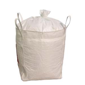 Sacs à vêtements en vrac très résistants, sacs de 1 tonne pour le stockage des céréales, sac en polypropylène blanc, conteneur en FIBC avec bec verseur - Product Image 2