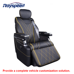 Sièges de van de luxe <span class=keywords><strong>Maybach</strong></span> Design avec fonction inclinable, massage, chauffage et rotation pour Sprinter V Class / Vito, transformables en canapé-lit - Product Image 5