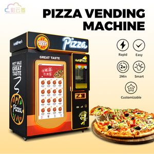 24h hoàn toàn tự động màn hình cảm ứng <span class=keywords><strong>Pizza</strong></span> Máy bán hàng tự động kinh doanh thương mại lợi nhuận tự động thẻ tín dụng máy HOT & tươi - Product Image 6