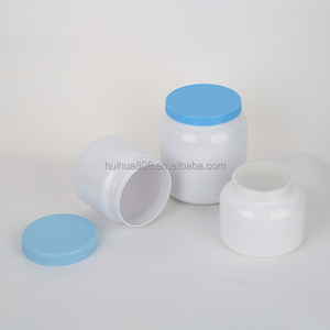 Food Grade Recycled PET Round <strong>Empty</strong> Plastic Bottles <strong>Powder</strong> Jars <strong>Tub</strong> for Milk <strong>Protein</strong> <strong>Powder</strong> or Cream with Screw Lids - Product Image 2