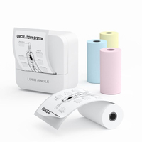 Nueva Mini Impresora Térmica Portátil de 2 Pulgadas Recargable para Escáner de Códigos de Barras de 200DPI para Etiquetas en Stock