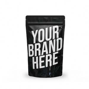 3,5G forma única personalizar caja de embalaje y bolsa ventana a prueba de olores bolsas 3,5 Rosa 4X6 claro Mylar bolsas al por mayor - Product Image 1