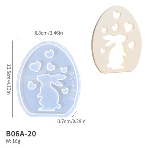 Lapin de pâques <span class=keywords><strong>oeuf</strong></span> lampe ciment <span class=keywords><strong>brique</strong></span> Silicone moule bricolage cristal gypse ciment moule plâtre chocolat bougie moule <span class=keywords><strong>d</strong></span>écorations pour la maison - Product Image 4