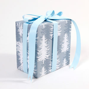 High Quality Wholesale 80g <b>Christmas</b> Kraft <b>Paper</b> Tissue 43*300cm Gift <b>Luxury</b> Custom Packaging <b>Wrapping</b> <b>Paper</b> Roll - Product Image 1