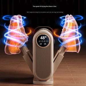 Nuovo Stendibiancheria Elettrico Automatico Mini Portatile Pieghevole a Doppia V, Asciugatura Rapida, Temporizzazione, Temperatura Costante, Deumidificazione - Product Image 2
