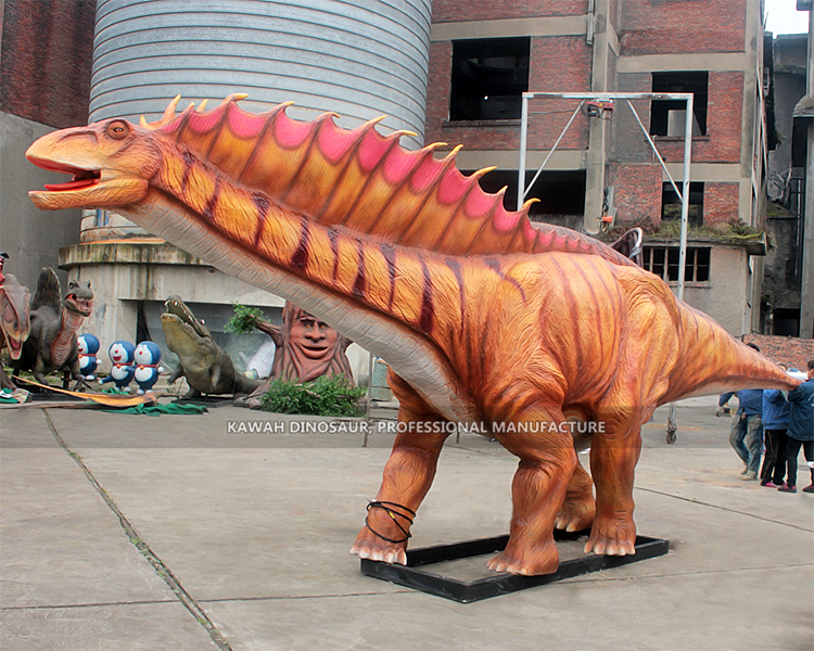 Amargasaurus 10 Meters Long Animatronic Dinosaurs Life Size