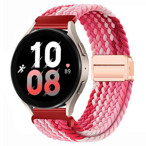 Bracelet de montre intelligente CM durable, respirant, en nylon élastique avec fermoir magnétique, 20/22 mm, réglable pour toutes les tailles - Product Image 5