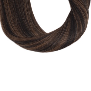 Extensiones de Cabello Chino K.SWIGS de Alta Calidad, 12A Remy, Cutícula Alineada, Negro Natural Marrón, Liso, 100g, Listo para Permanente - Product Image 5