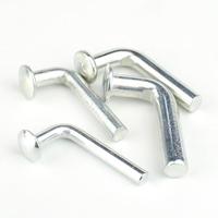 Accessoires d'étagère rayonnage à palettes Type L arbre de verrouillage d'arrêt de haute sécurité 7*10 Type L goupille de sécurité pliée