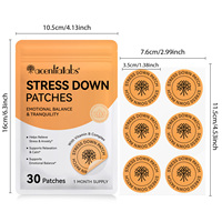 Acentiallabs Équilibre Émotionnel Tranquillité Relaxation Calme Marque Privée Vitamine B Complexe Stress Vers Le Bas Patch Transdermique