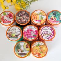 Y Natural Organic Sugar Scrub Arbutin Vitamin C Bath Salt Shea Butter Face Body Whitening Hydrating Exfoliating Scrub Fresh
