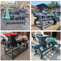 Machine de fabrication de briquettes de charbon de bois vert professionnelles, machine de compression de briquettes de charbon de bois, machine de moulage de briquettes de charbon de bois, machine à briquettes de bois