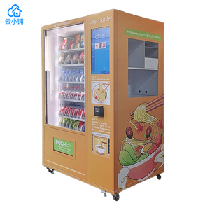 Hot Tùy Chọn Thực Phẩm Ngay Lập Tức Mì Dispenser Thẻ Tín Dụng Đồng Xu Mã QR Hệ Thống Thanh Toán Thực Phẩm Nước Máy Bán Hàng Tự Động Với SDK Chức Năng - Product Image 6
