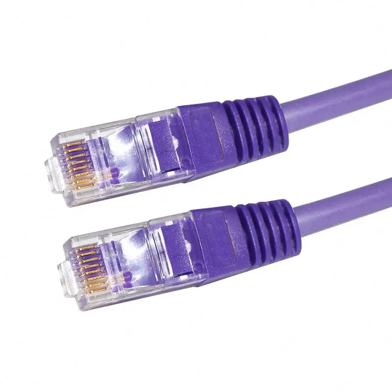 Colore blu 25 Piedi UTP 24AWG Filo di Rame RJ45 Cat.5E Del Computer di Rete LAN Cavo di Cat5e Ethernet Cavo Patch