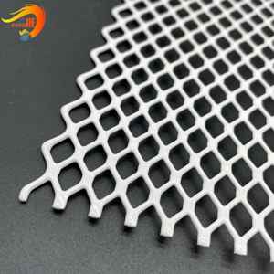 Maille métallique perforée en aluminium revêtue de PVDF pour <span class=keywords><strong>garde</strong></span>-<span class=keywords><strong>corps</strong></span> - Product Image 1